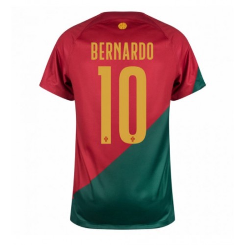Portugal Bernardo Silva #10 Hemmatröja VM 2022 Kortärmad Portugal Bernardo Silva #10 Hemmatröja VM 2022 Kortärmad
